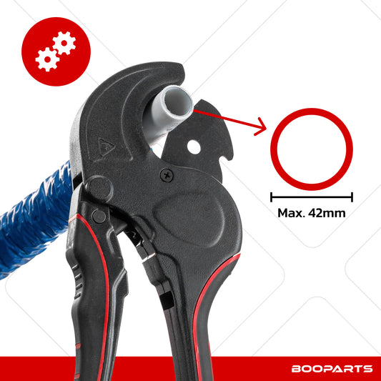 Schneidzange für PVC-/Kunststoff-/Mehrschichtrohre