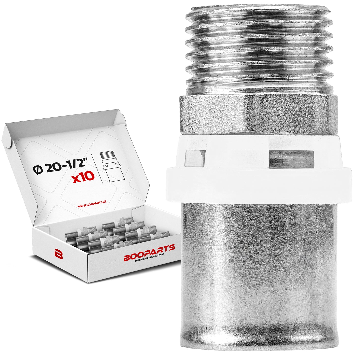 Male Straight Crimp Fittings