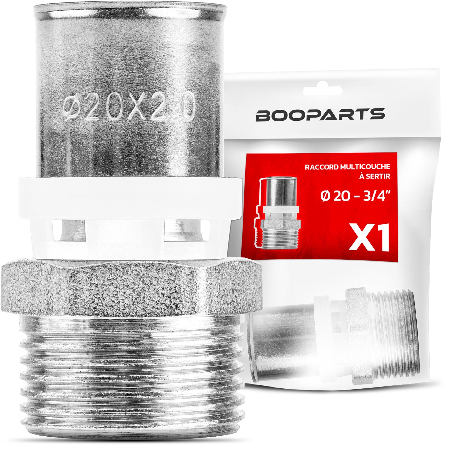 Male Straight Crimp Fittings