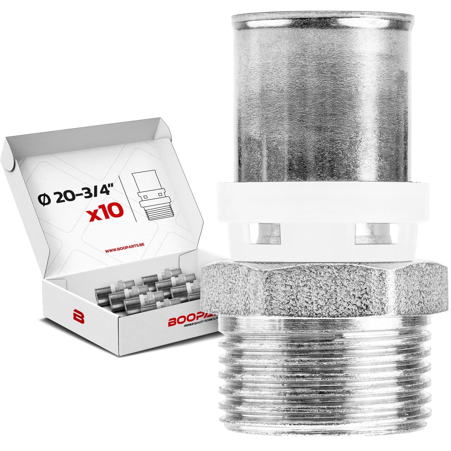 Male Straight Crimp Fittings