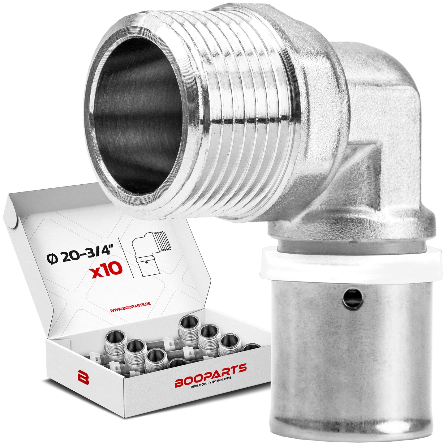 Male Elbow Crimp Fittings