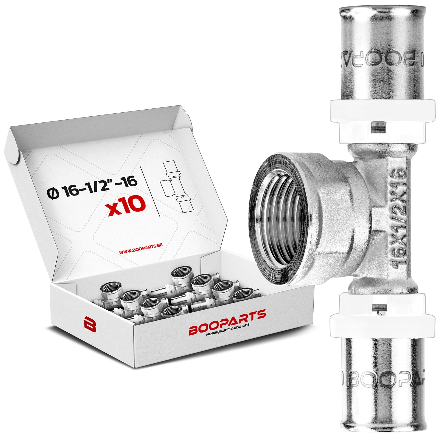 Threaded Tee Crimp Fittings