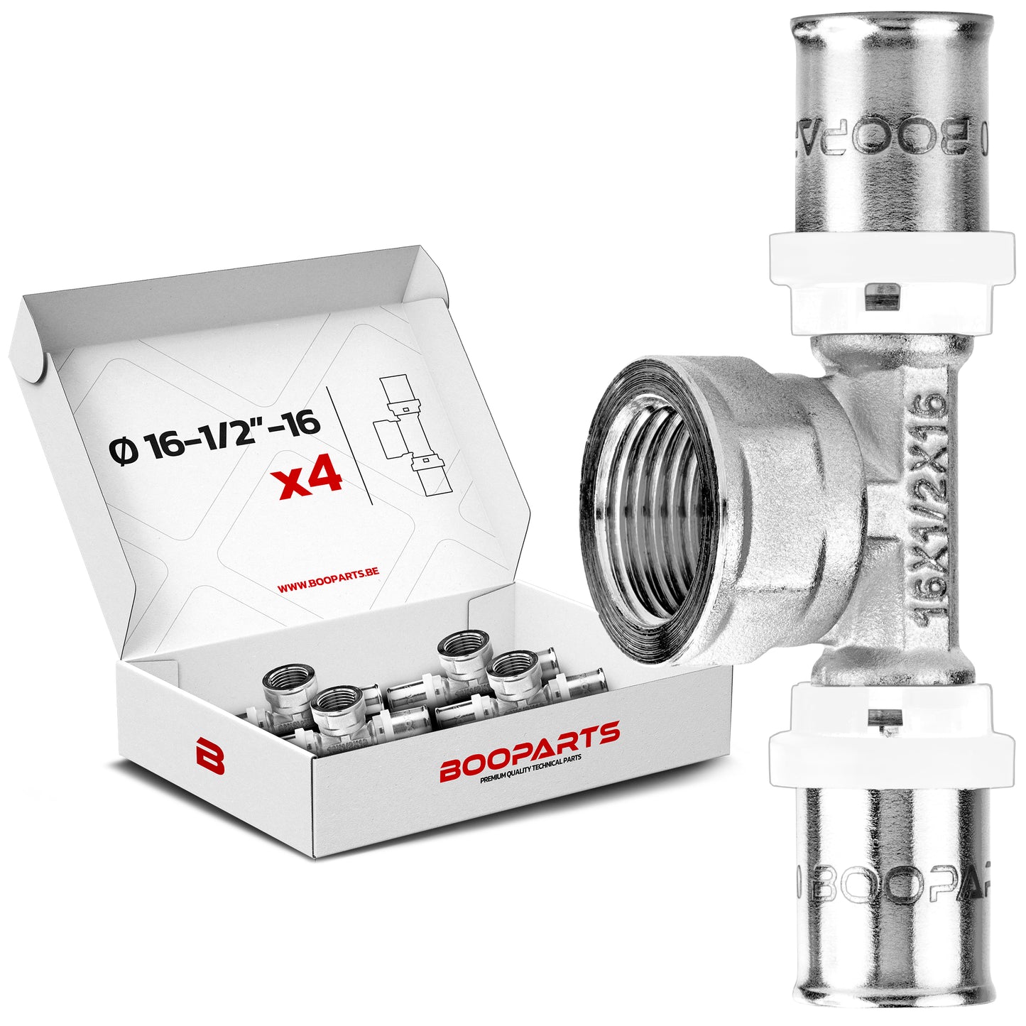 Threaded Tee Crimp Fittings