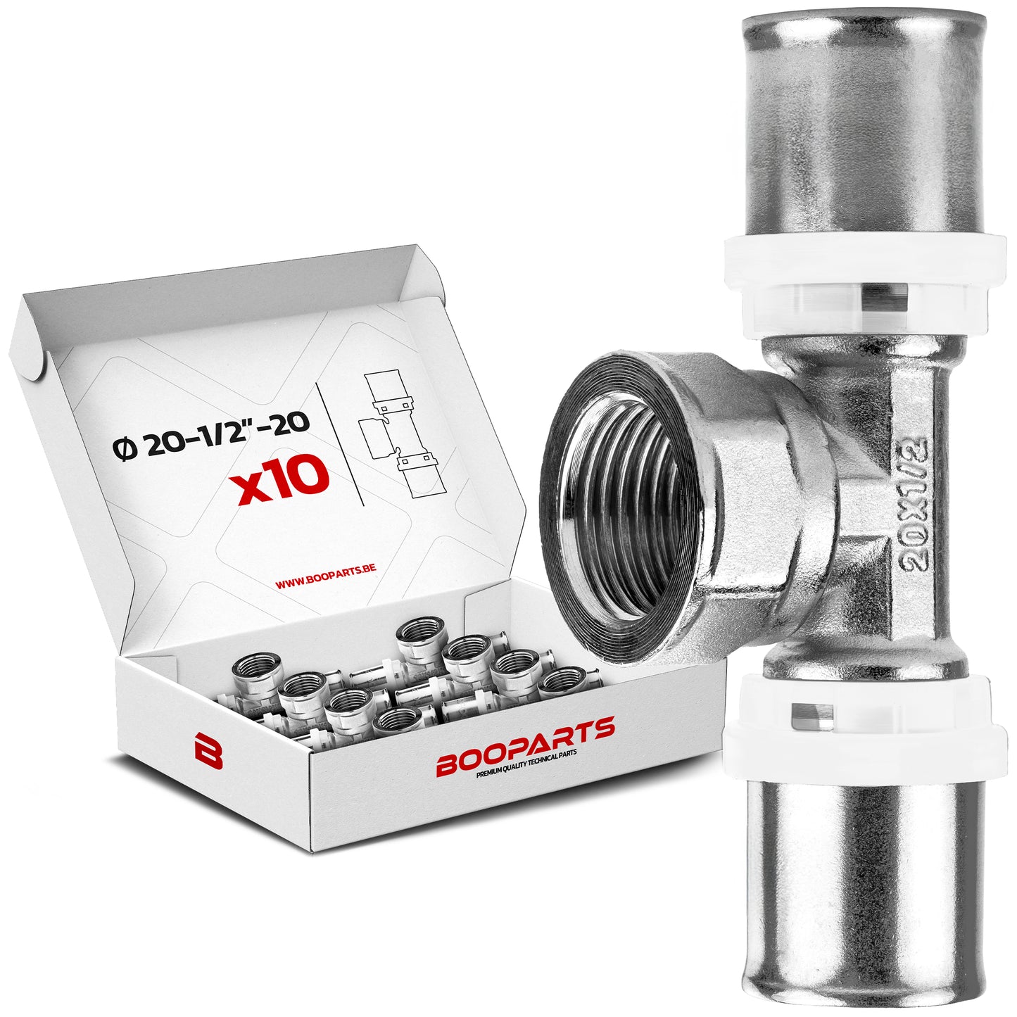 Threaded Tee Crimp Fittings