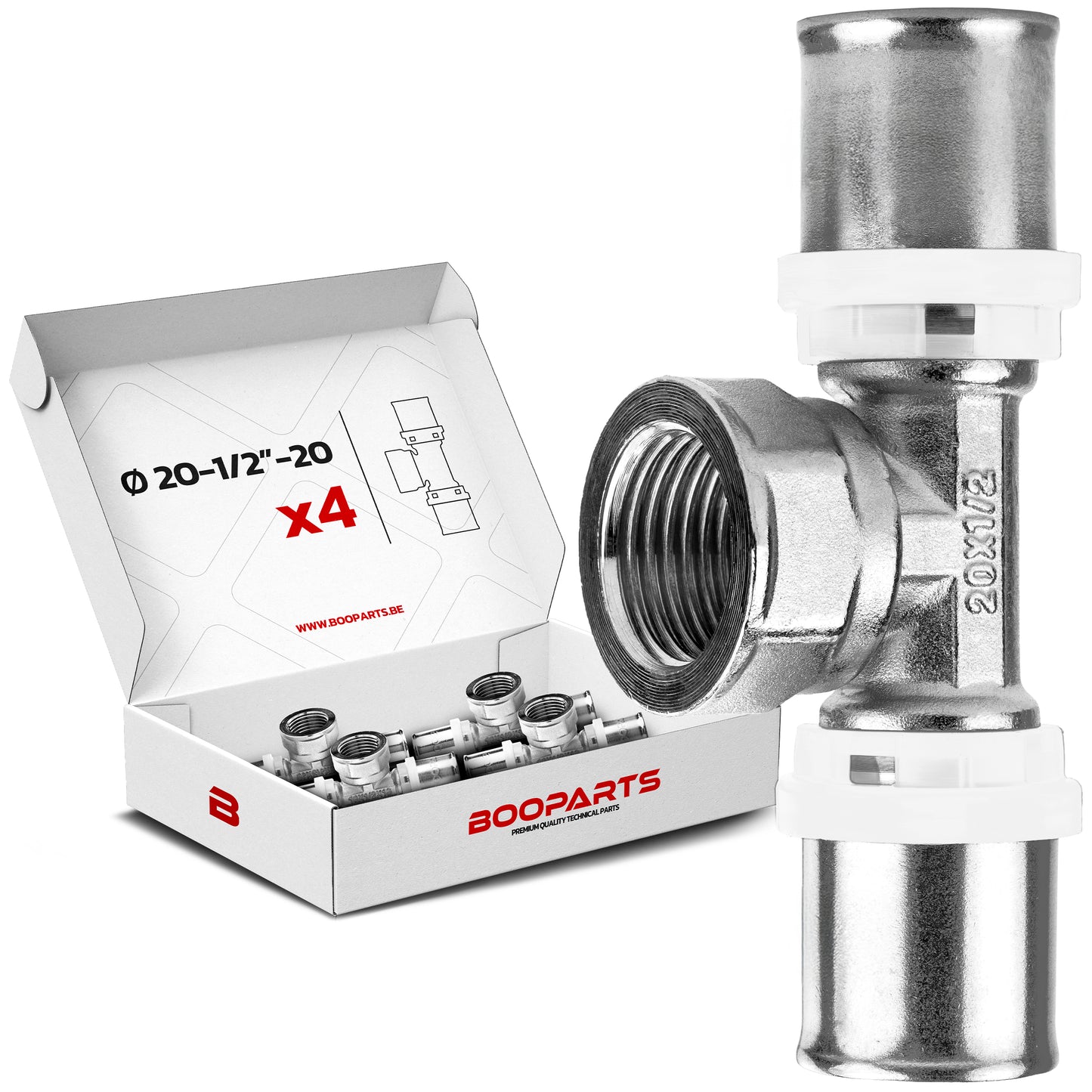 Threaded Tee Crimp Fittings