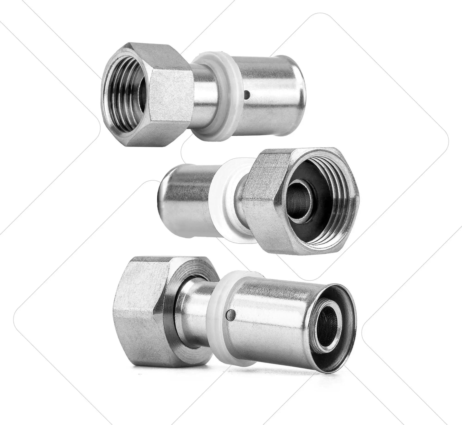 Swivel nut fittings