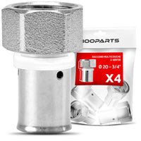 Female Straight Crimp Fittings