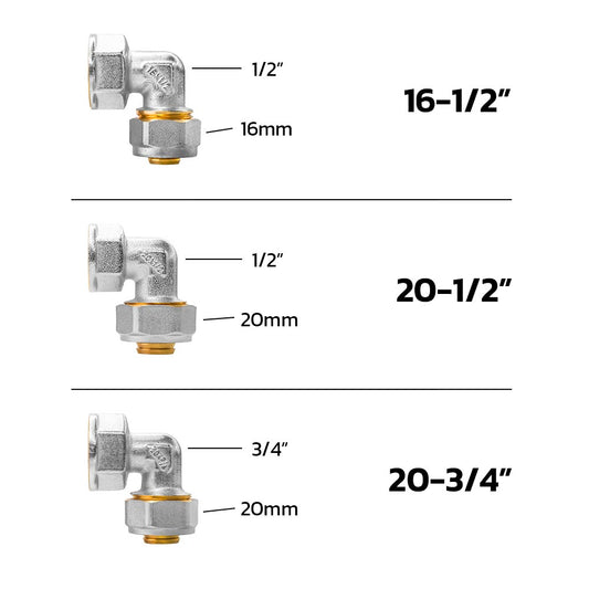 Raccords Coudés Femelle à visser