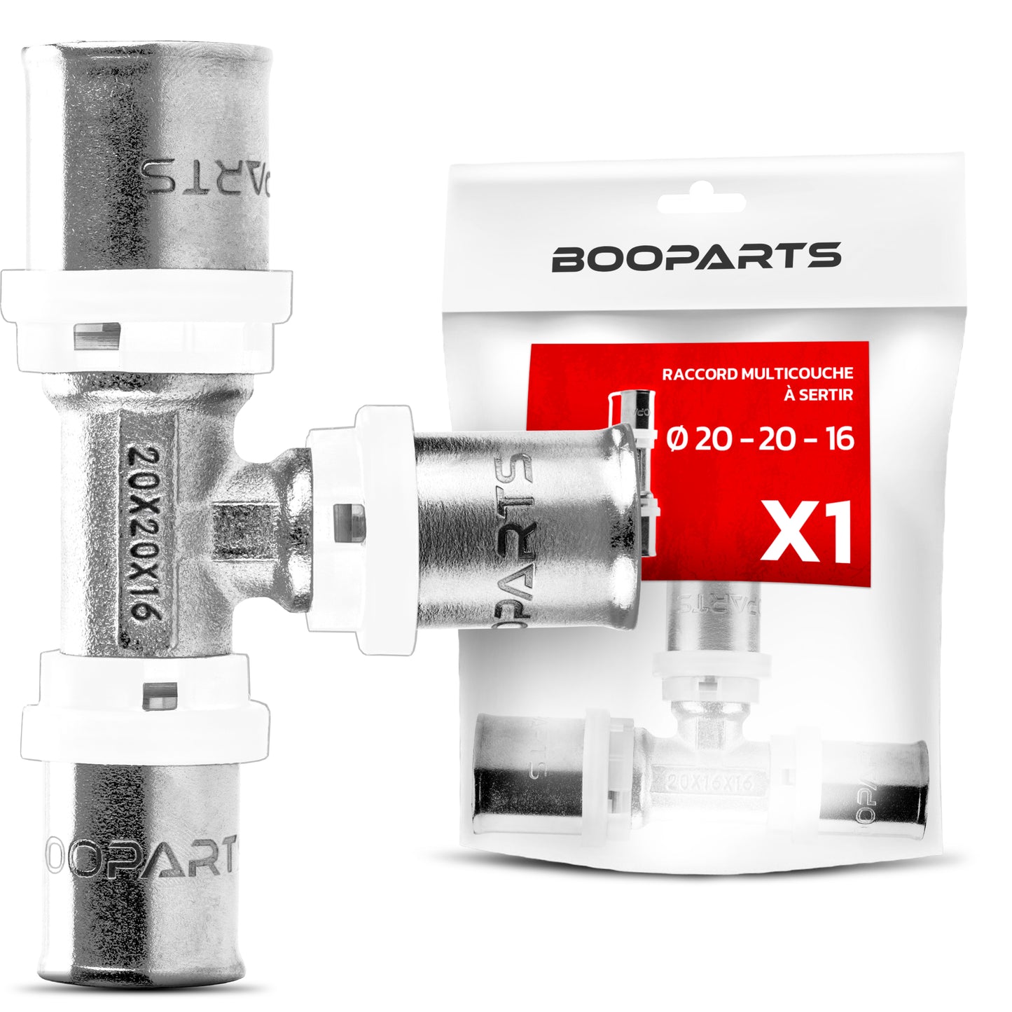 T-Stück Ø20-1/2"-20